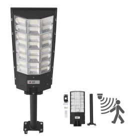8000W Solar Street Light Outdoor, 450000LM, Commercial Parking Lot Light Dusk to Dawn, LED Flood Security Lamp with Motion Sensor