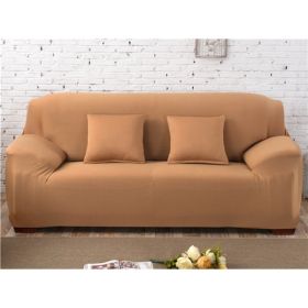 Solid Corner Sofa Covers Couch Slipcovers Elastica Material Sofa Skin Protector Cover Sofa Armchair (Option: 20-Three seat)