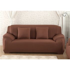 Solid Corner Sofa Covers Couch Slipcovers Elastica Material Sofa Skin Protector Cover Sofa Armchair (Option: 3-Three seat)