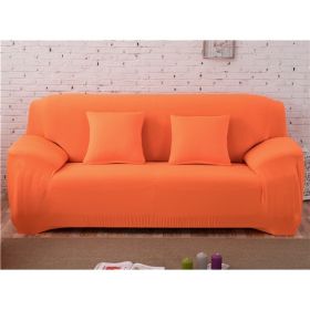 Solid Corner Sofa Covers Couch Slipcovers Elastica Material Sofa Skin Protector Cover Sofa Armchair (Option: 11-Two seat)